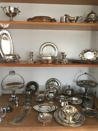 Sterling and Plated Silver Pieces