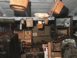 THE ATTIC! Trunks and Baskets