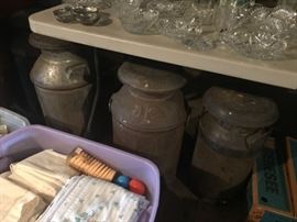 THE ATTIC! Milk Cans