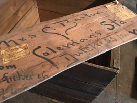 THE ATTIC! Shipping crate