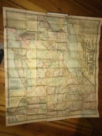 The Scarborough Company Fold Out Map of NY