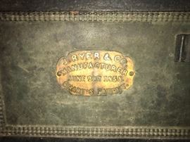 Cast Iron Floor Safe - J. Ryer & Co. 