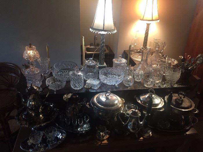 Silver Serving dishes