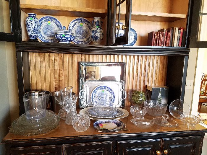 Spode Plates, Much Crystal