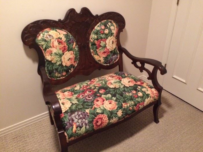 antique settee