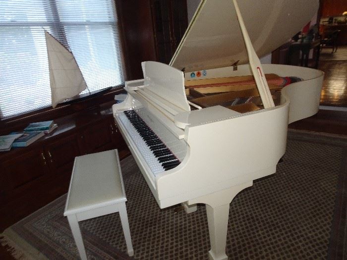 Otto Altenburg Baby Grand Piano - 57"W X 66"L