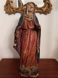 Here she is, in all of her 18th century glory. How did she end up in this Jewish household? Oy vey! Me no know.