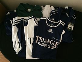 Adidas Local NC Triangle Futbol Club soccer jerseys and jacket