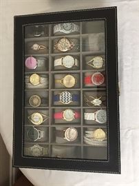 Women's watches and storage case