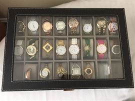 Women's watches and storage case