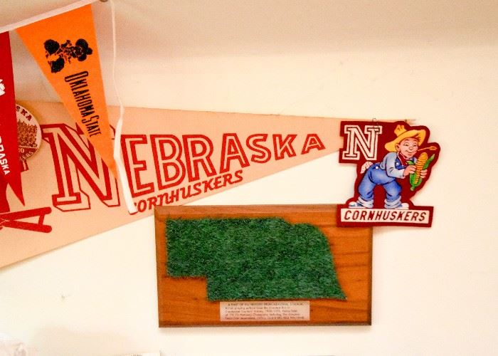 Sports Memorabilia--College Football, Nebraska