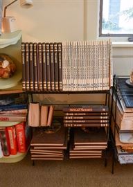 Reference Books, Small Iron Shelf Units
