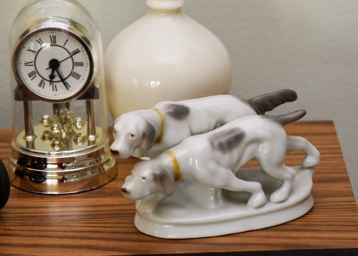 Porcelain Dogs Figurine