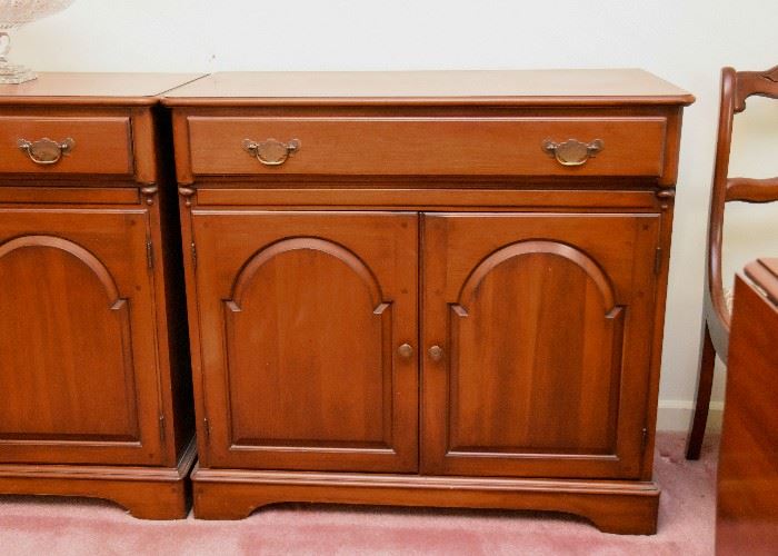 Pair of Vintage Smaller-Sized Sideboards