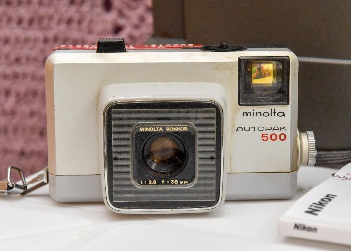 Vintage Minolta Rokkor Camera