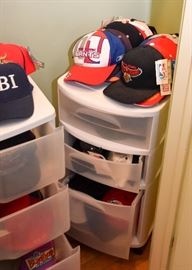 Lots of Baseball Hats (many still with tags)