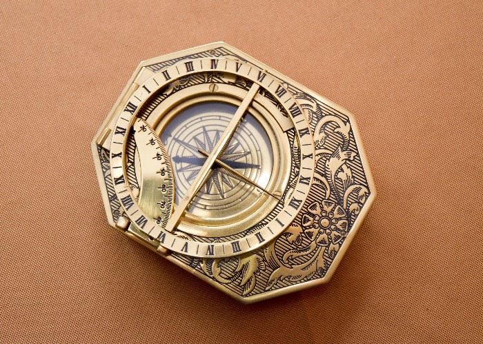 Brass Decorative Compass