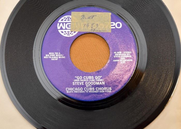 WGN Record / 45 -- "Go Cubs Go", Steve Goodman