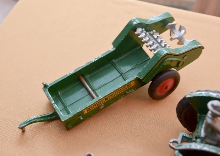 Vintage Tractor Toy with Accessories