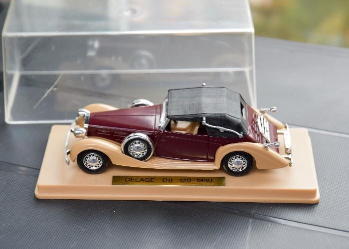 Solido Diecast Car Models with Cases (Made in France)