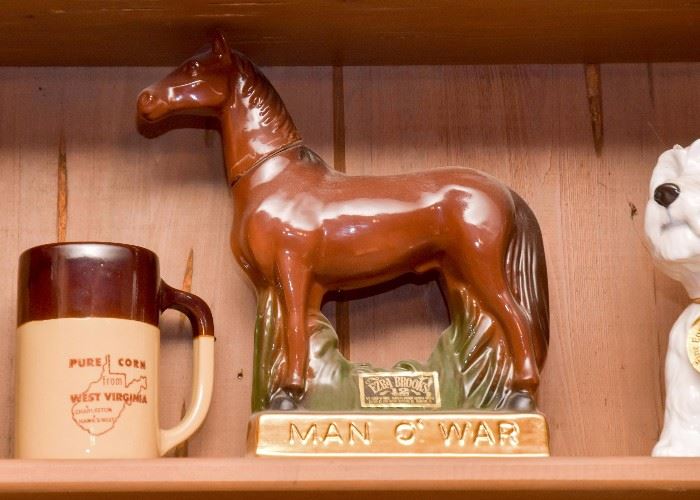 Decorative Horse Whisky / Liquor Bottle