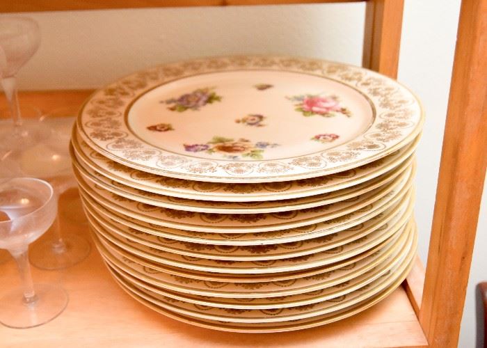 Fine China Dinner Plates (Germany)