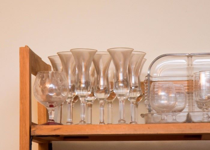 Vintage Glass Stemware