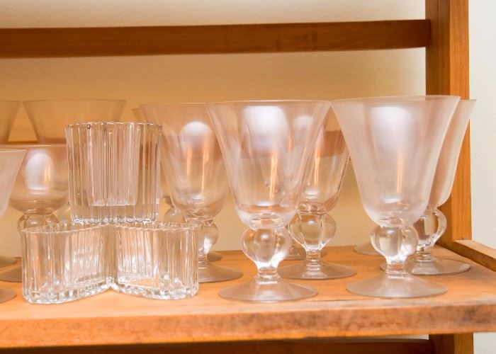 Vintage Glass Stemware