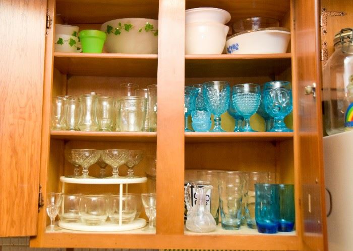 Glassware, Stemware, Vintage Bowls & Casseroles
