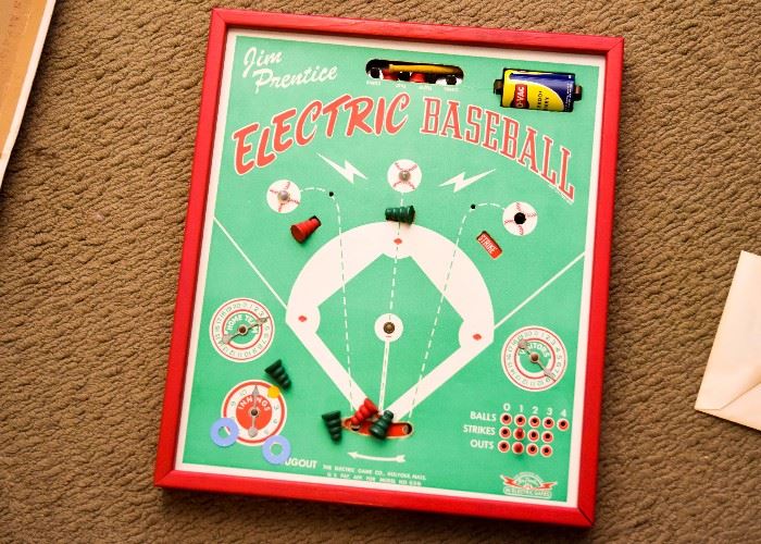 Vintage Electric Baseball Game