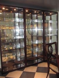 THOMASVILLE MIRRORED WALL UNIT 3 SECTIONS BOGART COLLECTION (WILL SEPARATE)