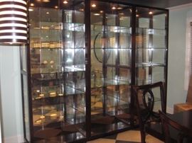 THOMASVILLE MIRRORED WALL UNIT 3 SECTIONS BOGART COLLECTION (WILL SEPARATE)