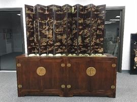 Baker Furniture Sideboard with Brass Hardware