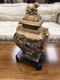 Hand Painted Urn 
