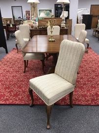 Baker Dining Room Set includes Six Side Chairs 