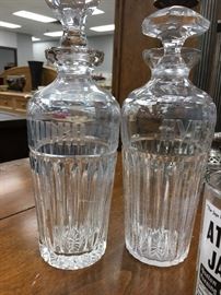 Vodka and Rye Decanters