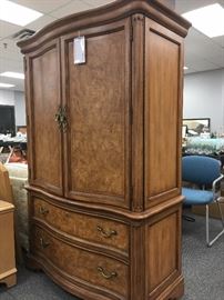 Thomasville Clothes and/or Entertainment Armoire