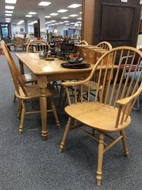 Windsor Chairs and Table Set