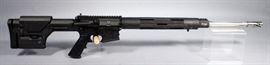 SMI SMI-15 Rifle, .204 Caliber Ruger, SN# SMI-B01398, with Carbon Fiber Rail, Custom Built Upper By DTech, Fluted Barrel, and Magpul Extendable Stock