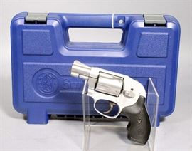 Smith & Wesson Airweight 5-Shot Revolver, .38 Special & SPL.+P, SN# CMY8348, With Hard Case and Paperwork