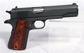 Springfield Armory Model 1911-A1 Semi-Automatic Pistol, .45 ACP, SN# N549733, with Hard Case and Extra Pistol Grips