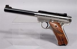 Ruger Mark II Competition Target Model, 22 Cal., SN# 218-70392, with Slab-Sided Barrel, and Hardcase