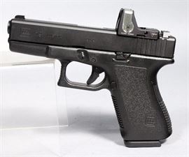 Glock 19 Semi-Auto Pistol, 9MM, Modified for Trijicon RMR Trillium Sights, with Ghost Springtrigger and 15 Rd. Magazine