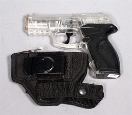 Air Mag C11 Airsoft BB Gun, 6mm BB, Quest 2" Soft Holster, and Meade 8x32 Binoculars with Case