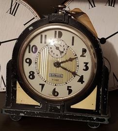 Gilbert 8 Day Art Deco Alarm Clock
