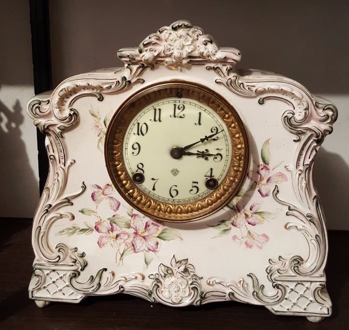 Ansonia Porcelain Clock