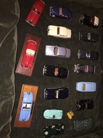 Lot of Vintage collectible Model Cars from England
