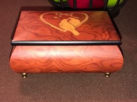 Made in Italy wooden music box