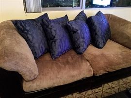 Leather Roche Bobois Sofa
