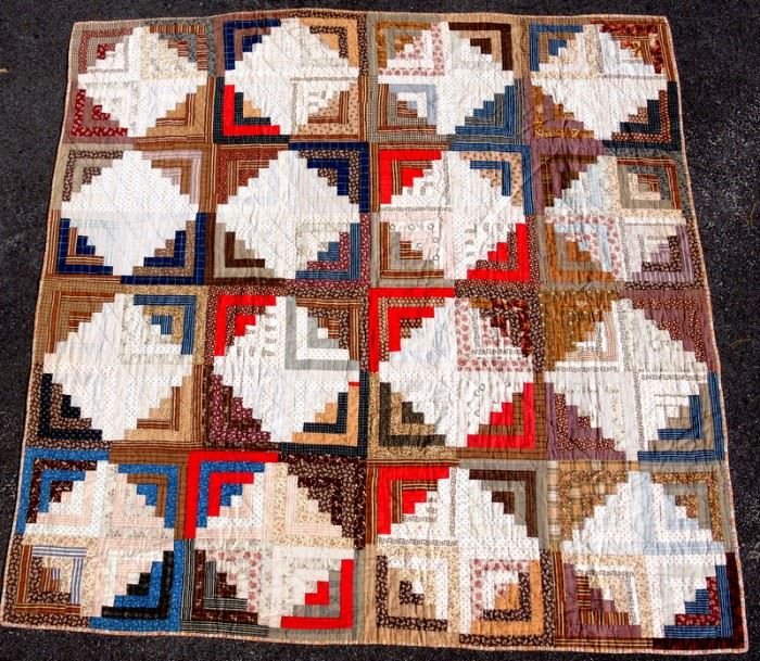 One of Many Choice Vintage Quilts